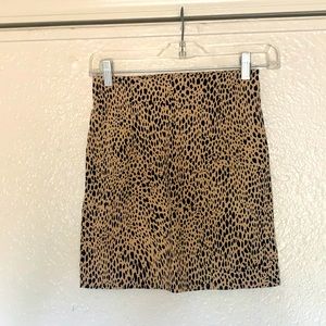 Cheetah Pencil Skirt